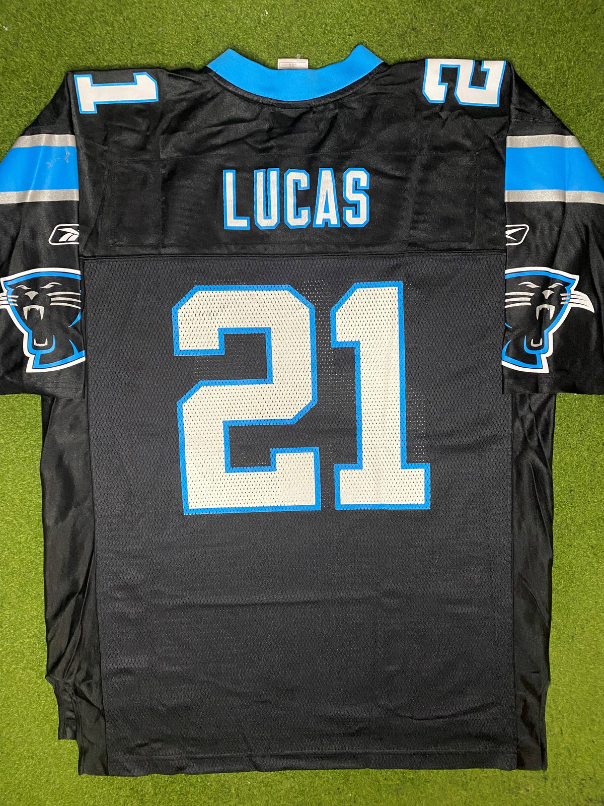 2006-2008 Carolina Panthers - Ken Lucas #21 - Vintage NFL Jersey (Large) - Gametime Vintage