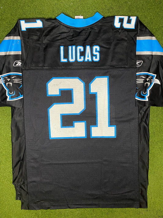 2006-2008 Carolina Panthers - Ken Lucas #21 - Vintage NFL Jersey (Large) - Gametime Vintage