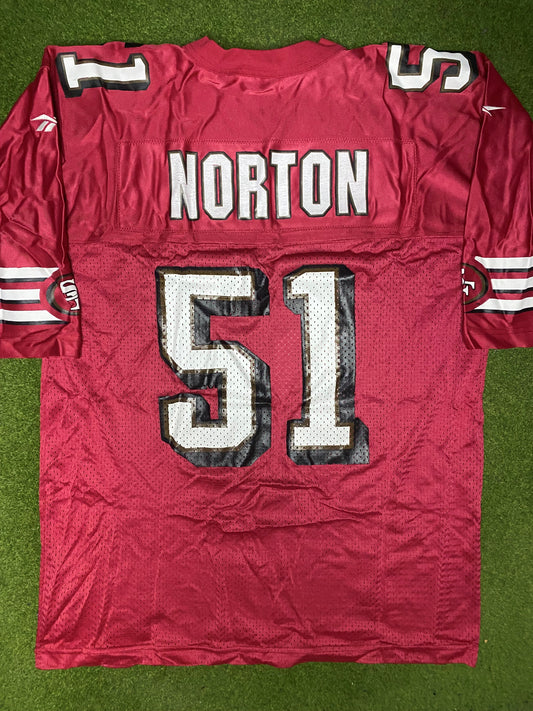 1994-2000 San Francisco 49ers - Ken Norton #51 - Vintage NFL Jersey (Medium) - Gametime Vintage