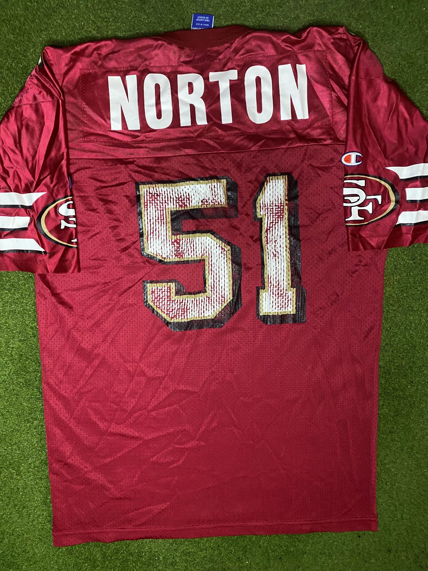 1994-2000 San Francisco 49ers - Ken Norton #51 - Vintage NFL Jersey (44) - Gametime Vintage