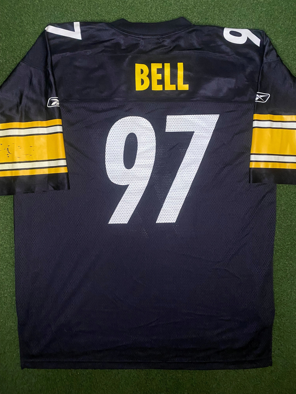 2002-2004 匹兹堡钢人队 - Kendrell Bell #97 - 复古款NFL球衣 (XL)