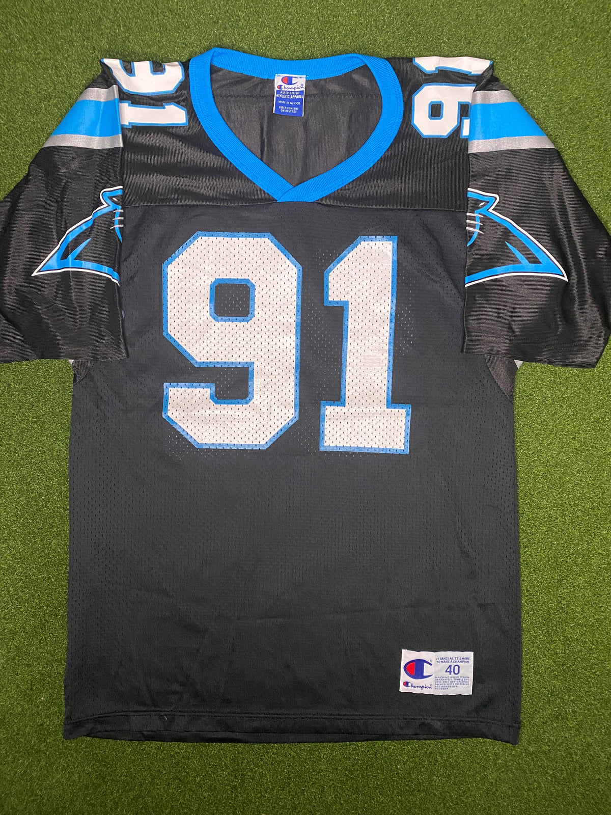1996 Carolina Panthers - Kevin Greene #91 - Camiseta Vintage NFL (40)