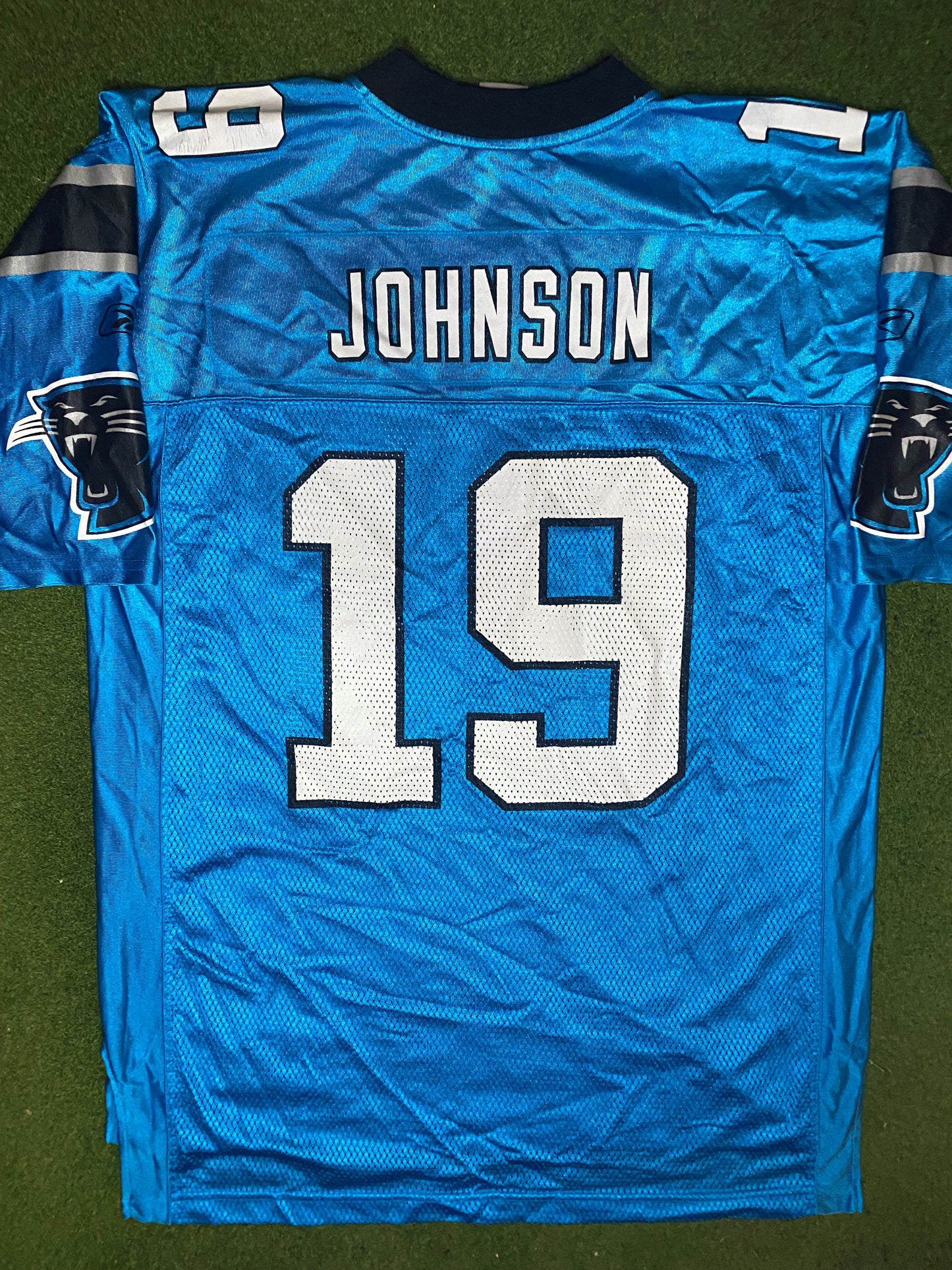 2006 Carolina Panthers - Keyshawn Johnson #19 - Reebok - Vintage NFL Jersey (Large) - Gametime Vintage