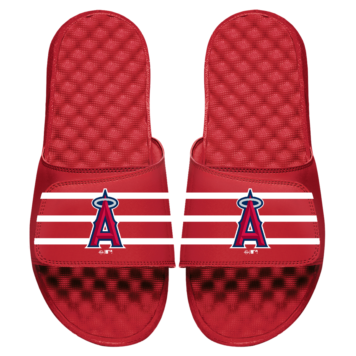 Los Angeles Angels Stripes Slides