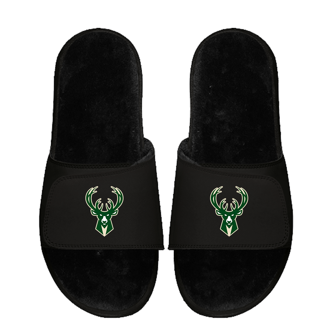 Milwaukee Bucks Primary Black Fur