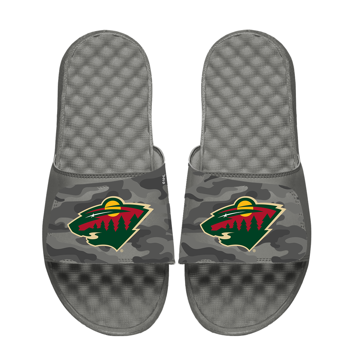 Minnesota Wild Urban Camo Slides