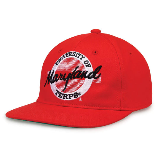 Maryland Terrapins Retro Circle Snapback Hat