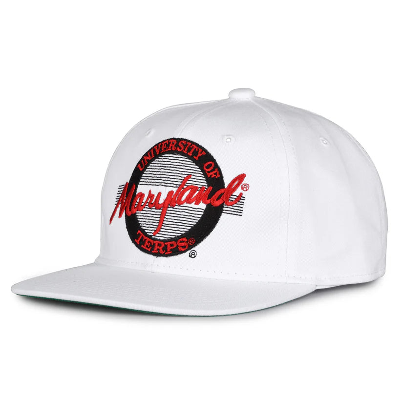Maryland Terrapins Retro Circle Snapback Hat