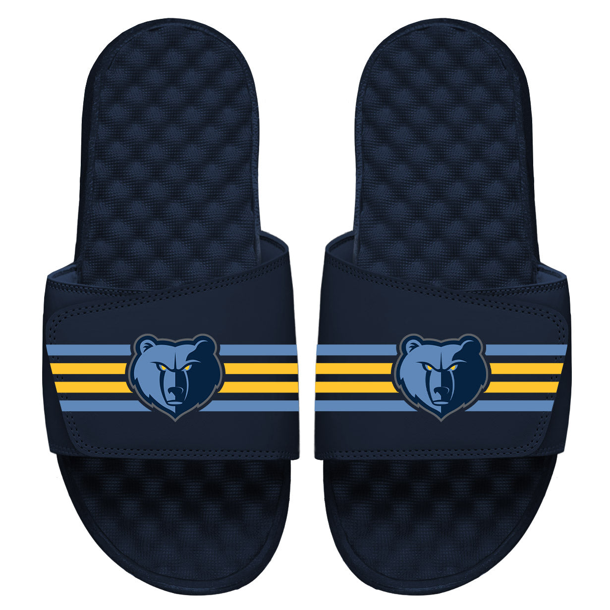 Memphis Grizzlies Stripes Slides