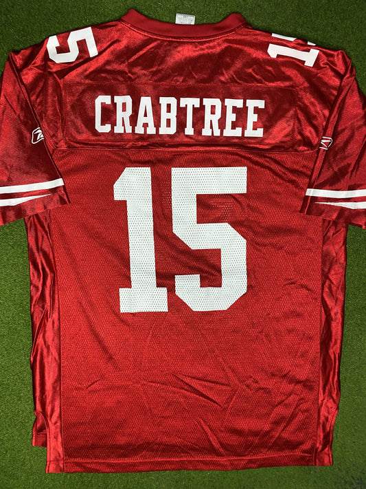 2009-2014 San Francisco 49ers - Michael Crabtree #15 - Vintage NFL Jersey (Large) - Gametime Vintage
