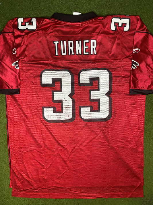 2008-2012 Atlanta Falcons - Michael Turner #33 - Vintage NFL Jersey (XL) - Gametime Vintage