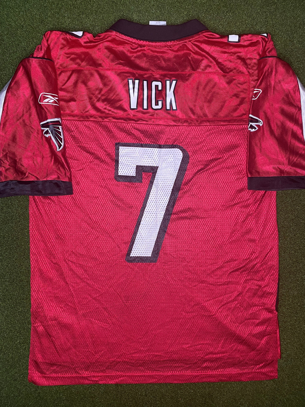 2002-2006 亚特兰大猎鹰队 - 迈克尔·维克 #7 - 复古NFL球衣 (中码)