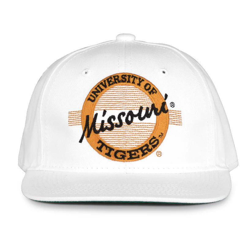 Missouri Tigers Retro Circle Snapback Hat