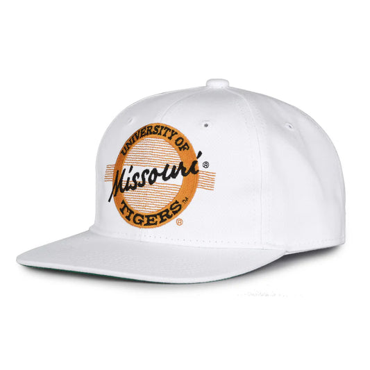 Missouri Tigers Retro Circle Snapback Hat