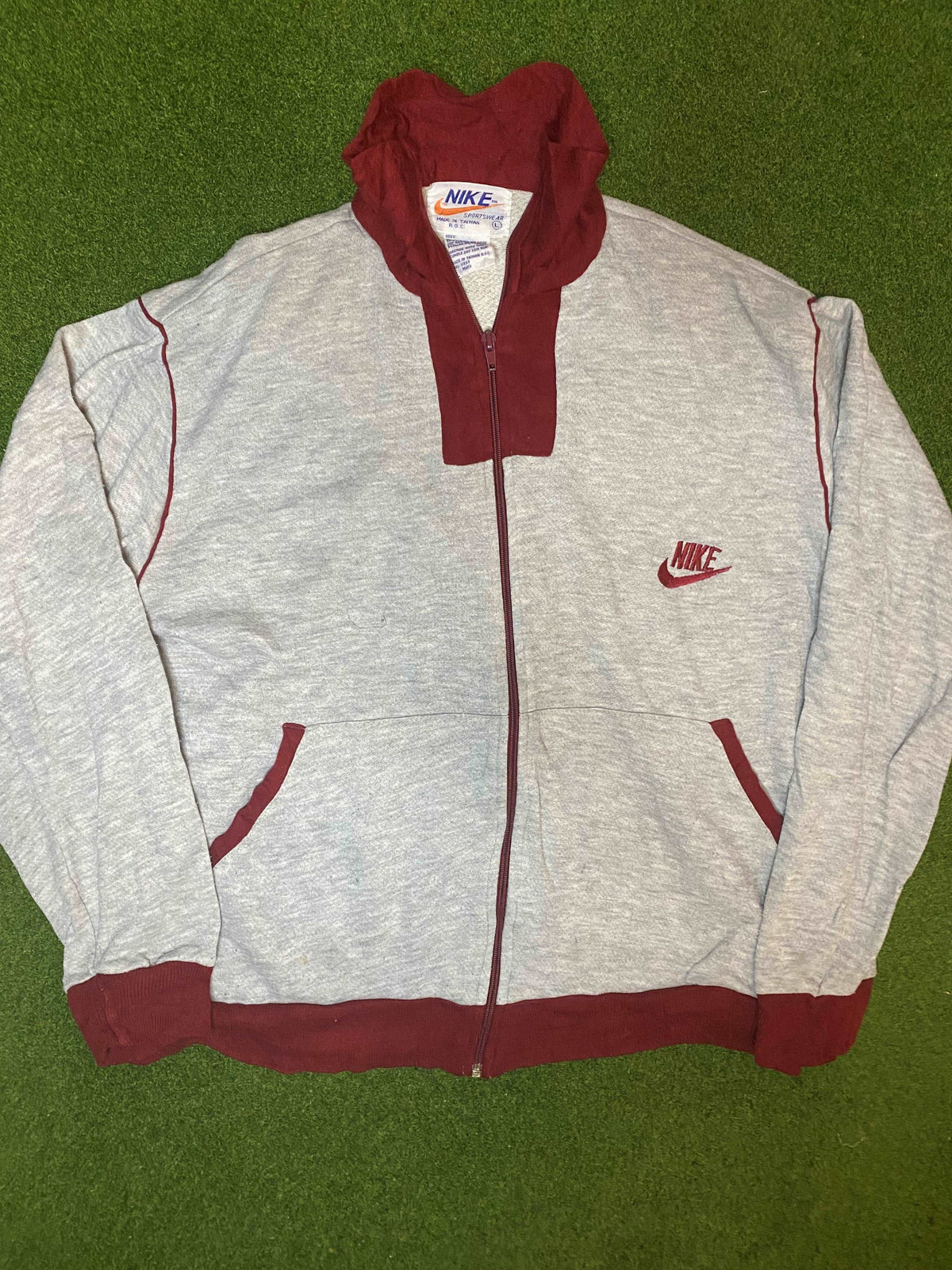 1978-1983 Nike - Vintage Nike Zip Jacket (Large) - Gametime Vintage