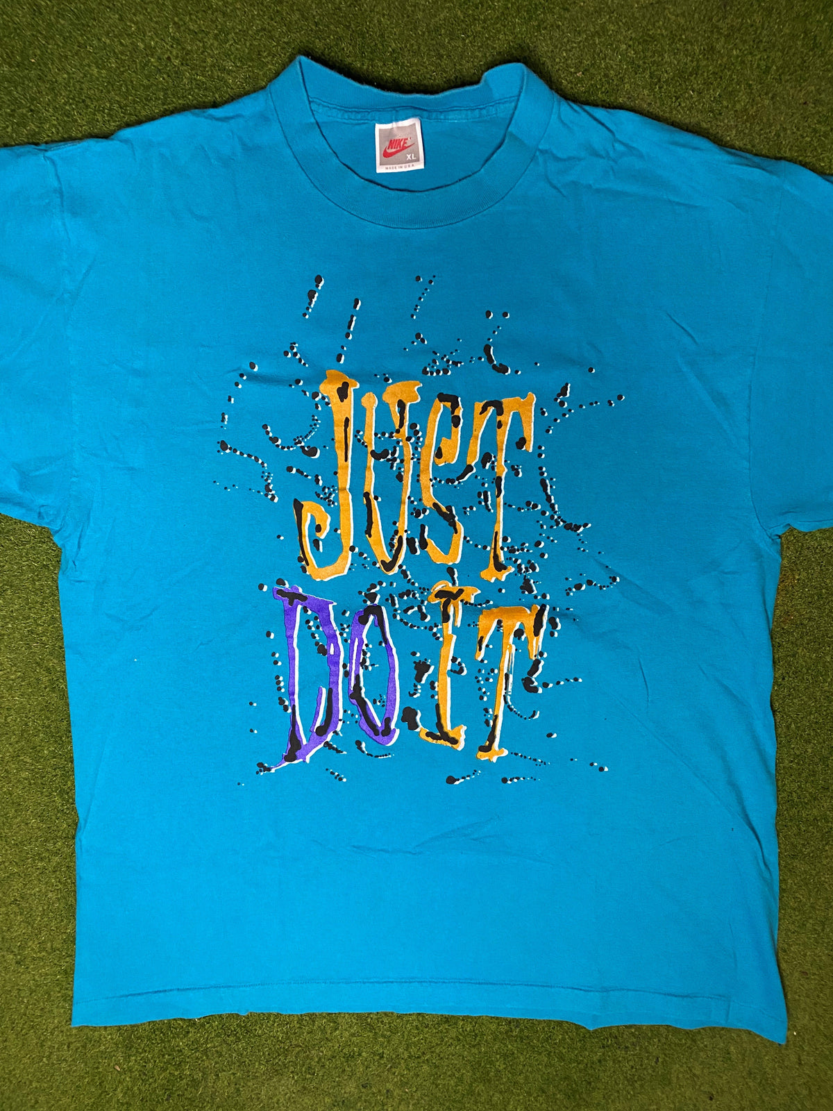 1987-1994 Nike - Just Do It - Vintage Nike Tee Shirt (XL) - Gametime Vintage