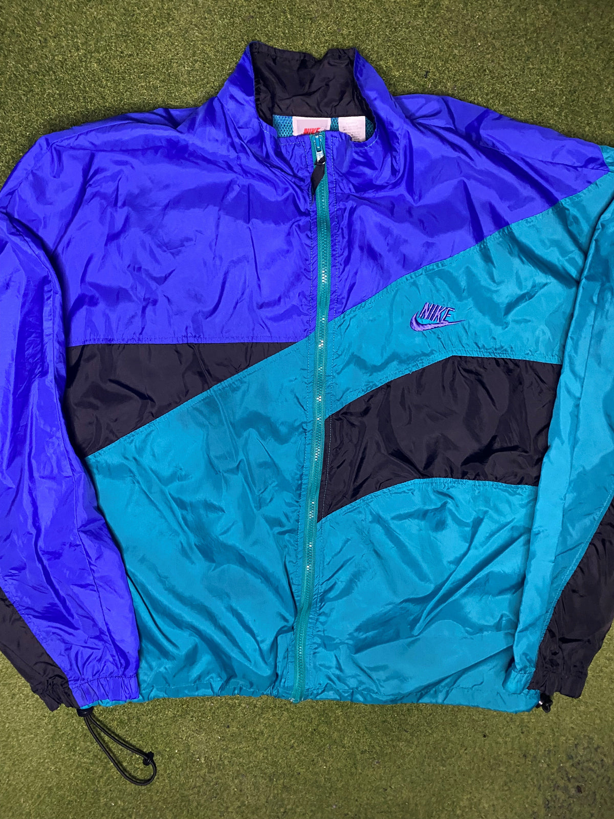 1987-1994 Nike - Vintage Nike Windbreaker (Large) - Gametime Vintage