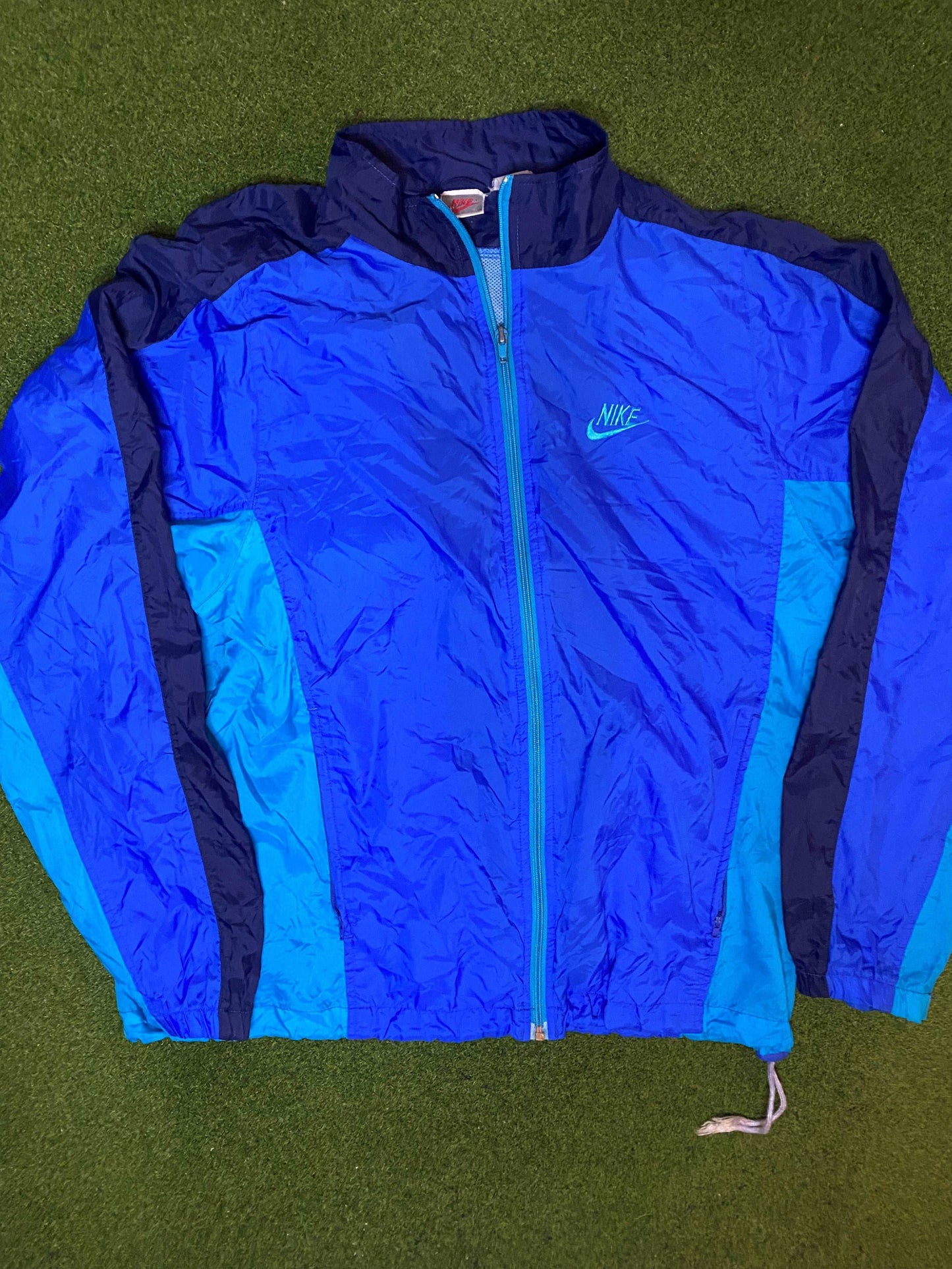 1987-1994 Nike - Vintage Nike Windbreaker (Large) - Gametime Vintage