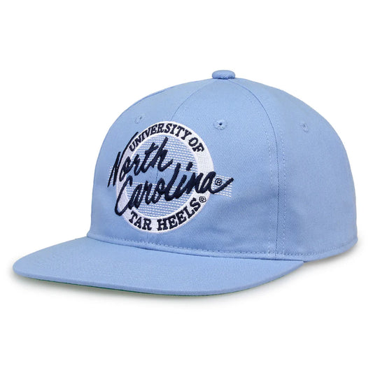 North Carolina Tar Heels Retro Circle Snapback Hat