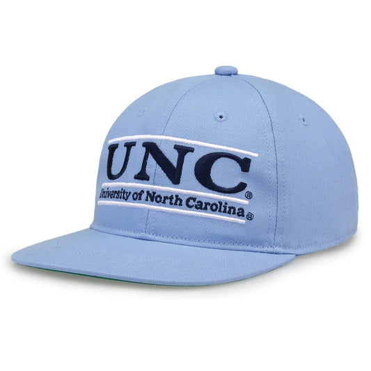 North Carolina Tar Heels Retro Bar Snapback Hat