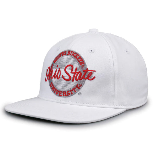 Ohio State Buckeyes Retro Circle Snapback Hat