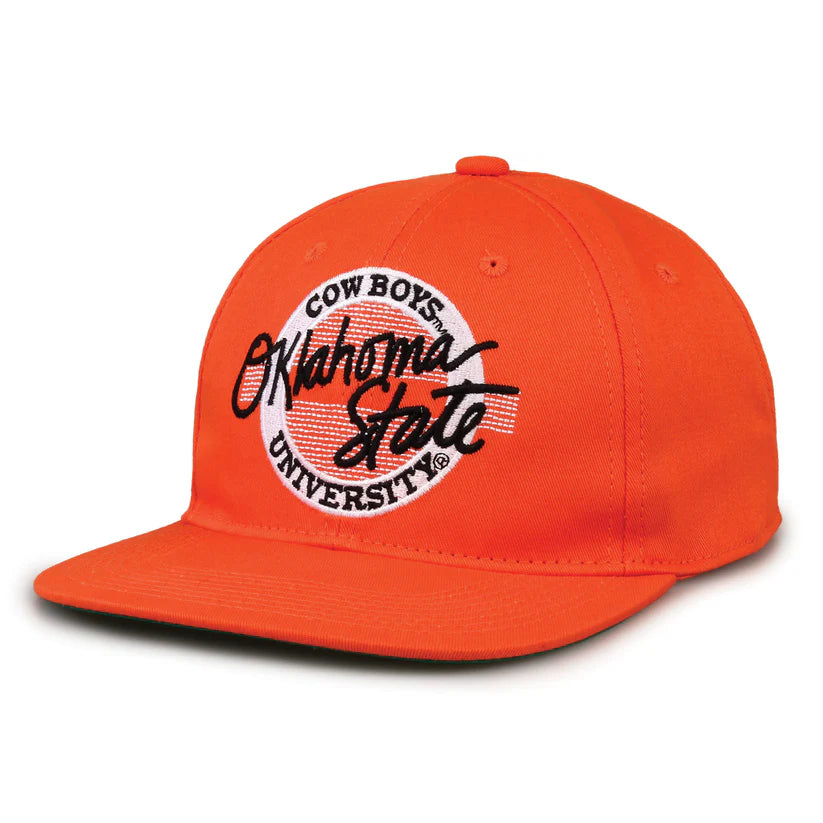 Oklahoma State Cowboys Retro Circle Snapback Hat