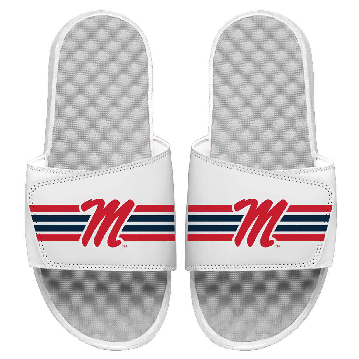 Ole' Miss Varsity Stripes Slides