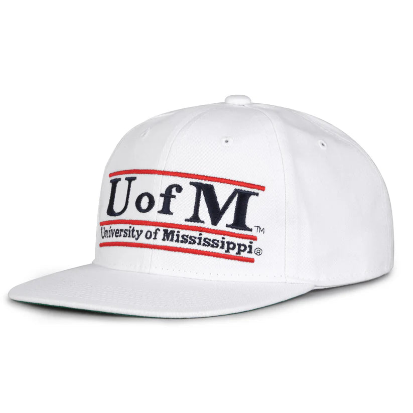 Gorra con cierre trasero tipo "snapback" retro Ole Miss Rebels
