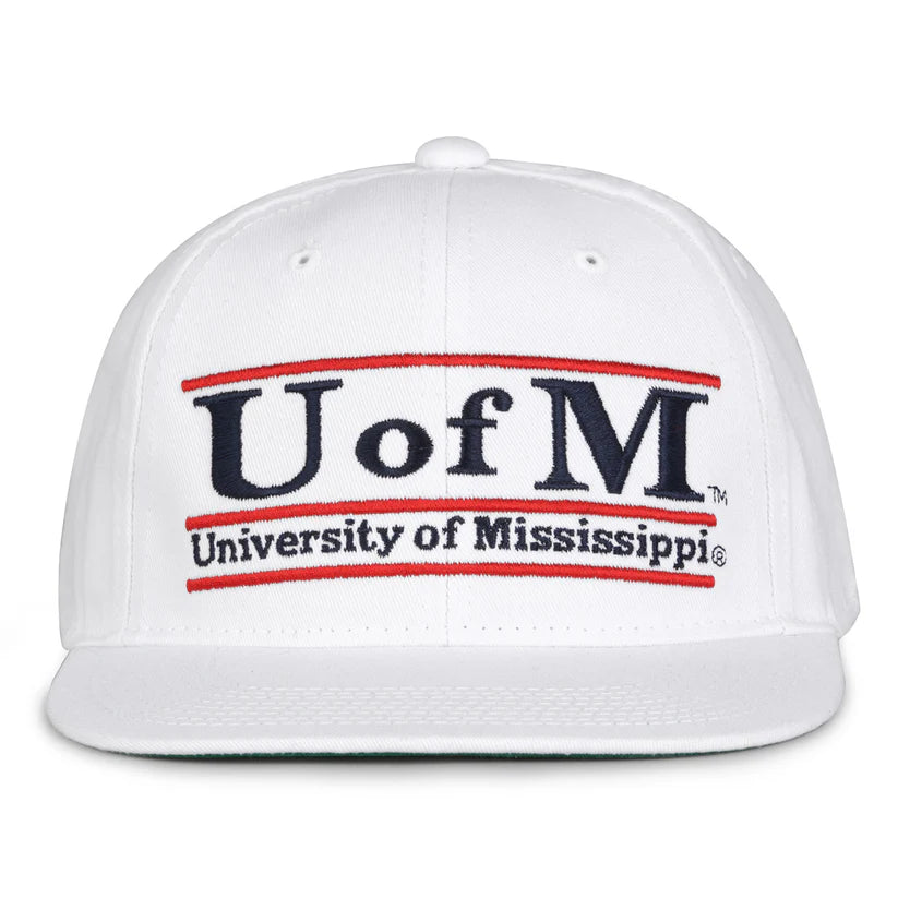 Gorra con cierre trasero tipo "snapback" retro Ole Miss Rebels