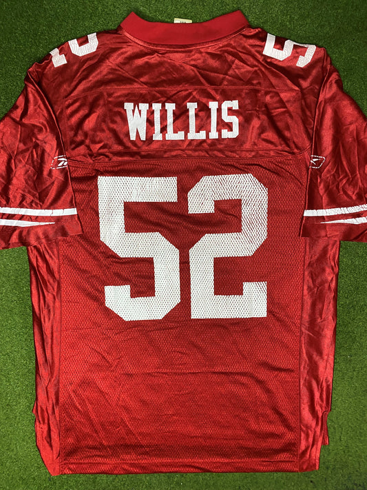 2007-2013 San Francisco 49ers - Patrick Willis #52 - Vintage NFL Jersey (Medium) - Gametime Vintage