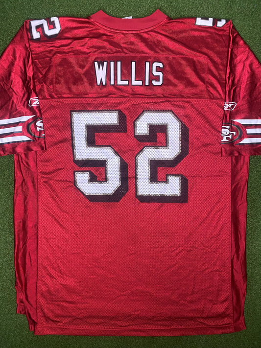 2007-2012 San Francisco 49ers - Patrick Willis #52 - Vintage NFL Jersey (XL)