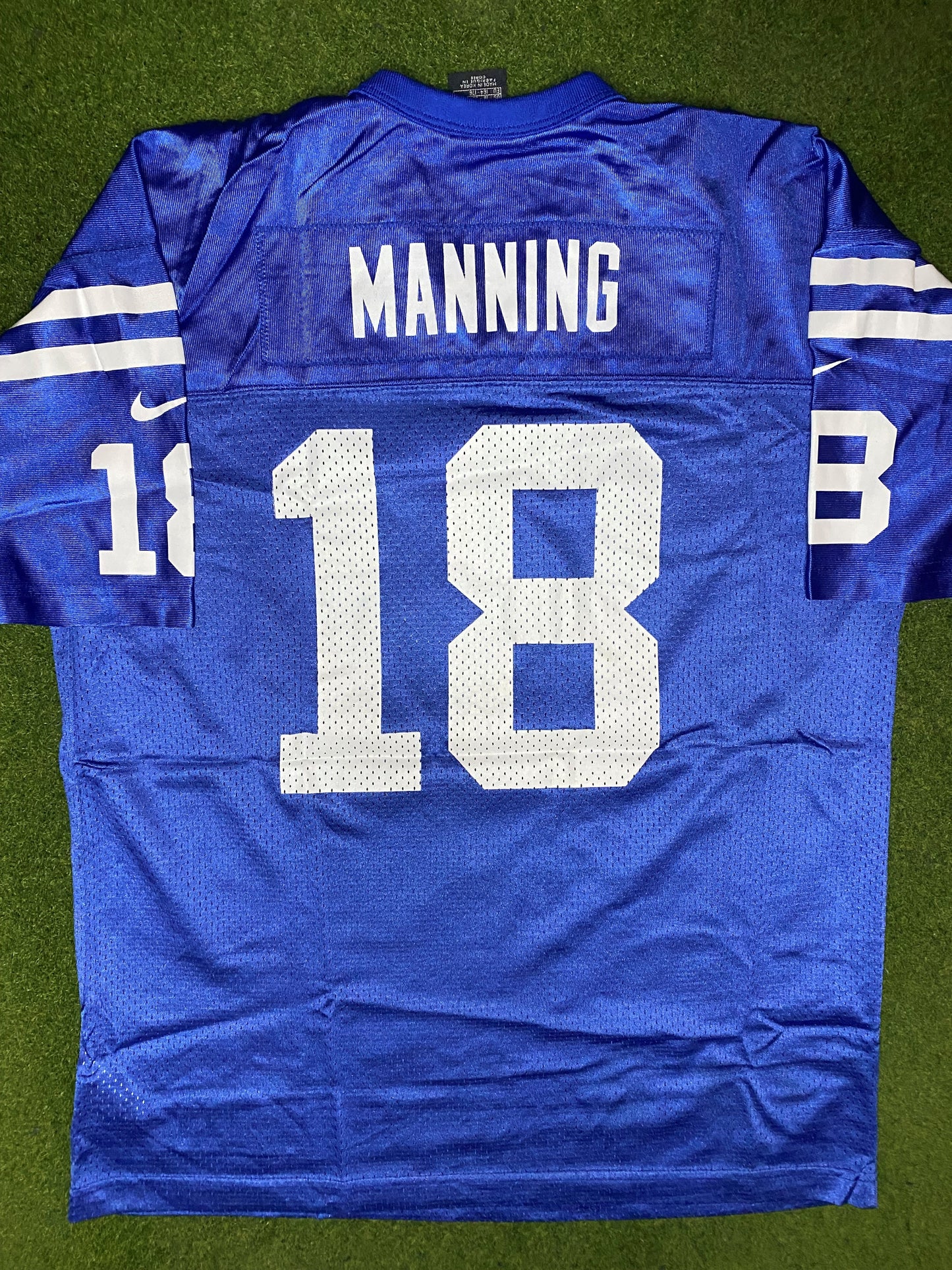 1998-2001 Indianapolis Colts - Peyton Manning #18 - Nike - Vintage NFL Jersey (Youth XL) - Gametime Vintage