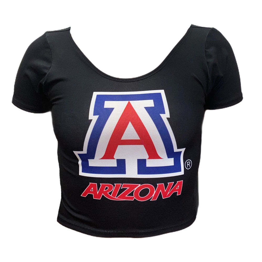 University of Arizona Black Babydoll Tee