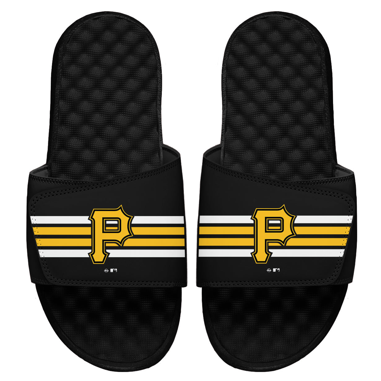 Pirates Varsity Stripes Slides