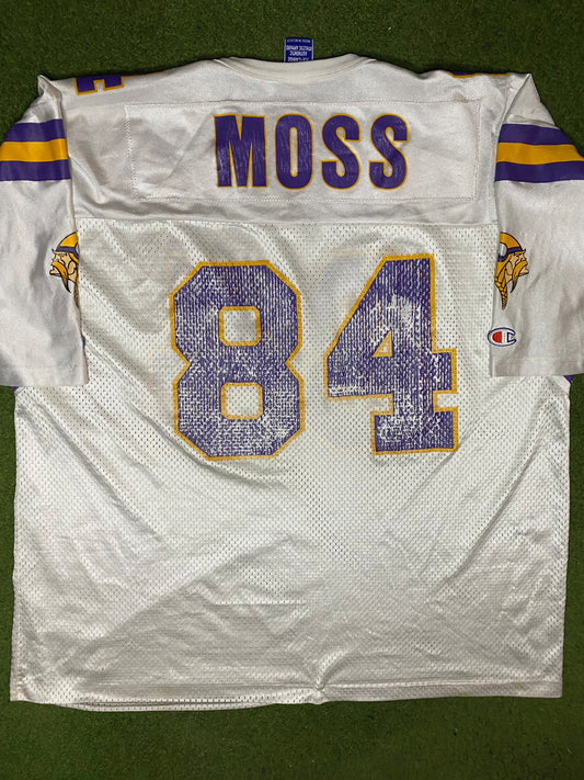 1998-2001 Minnesota Vikings - Randy Moss #84 - Vintage NFL Jersey (52) - Gametime Vintage