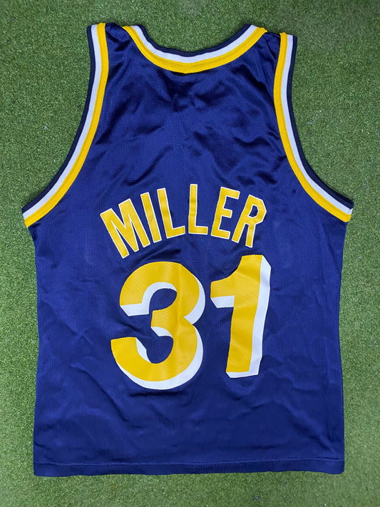 1990-2002 Indiana Pacers - Reggie Miller #31 - Vintage NBA Jersey (40) - Gametime Vintage