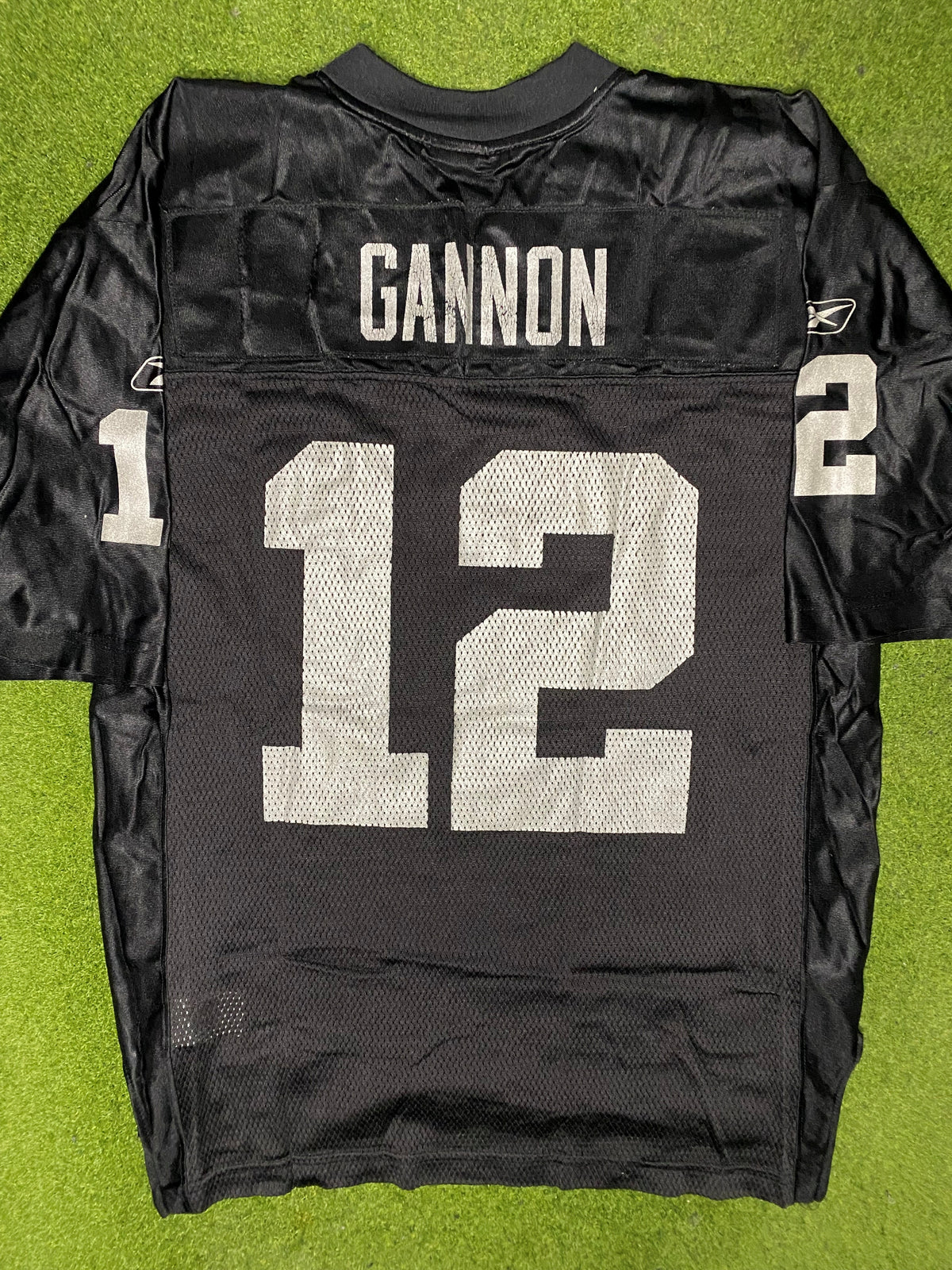 2002-2004 Oakland Raiders - Rich Gannon #12 - Reebok - Vintage NFL Jersey (Medium) - Gametime Vintage