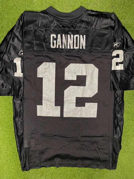 2002-2004 Oakland Raiders - Rich Gannon #12 - Reebok - Vintage NFL Jersey (Medium) - Gametime Vintage