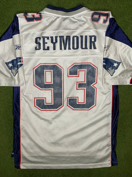 2002-2008 New England Patriots - Richard Seymour #93 - Vintage NFL Jersey (Medium)