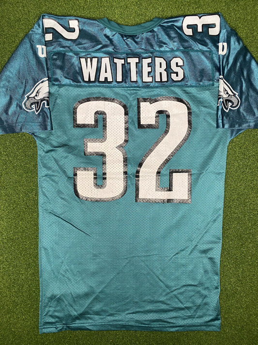 1995-1997 Philadelphia Eagles - Ricky Watters #32 - Vintage NFL Jersey (Medium)