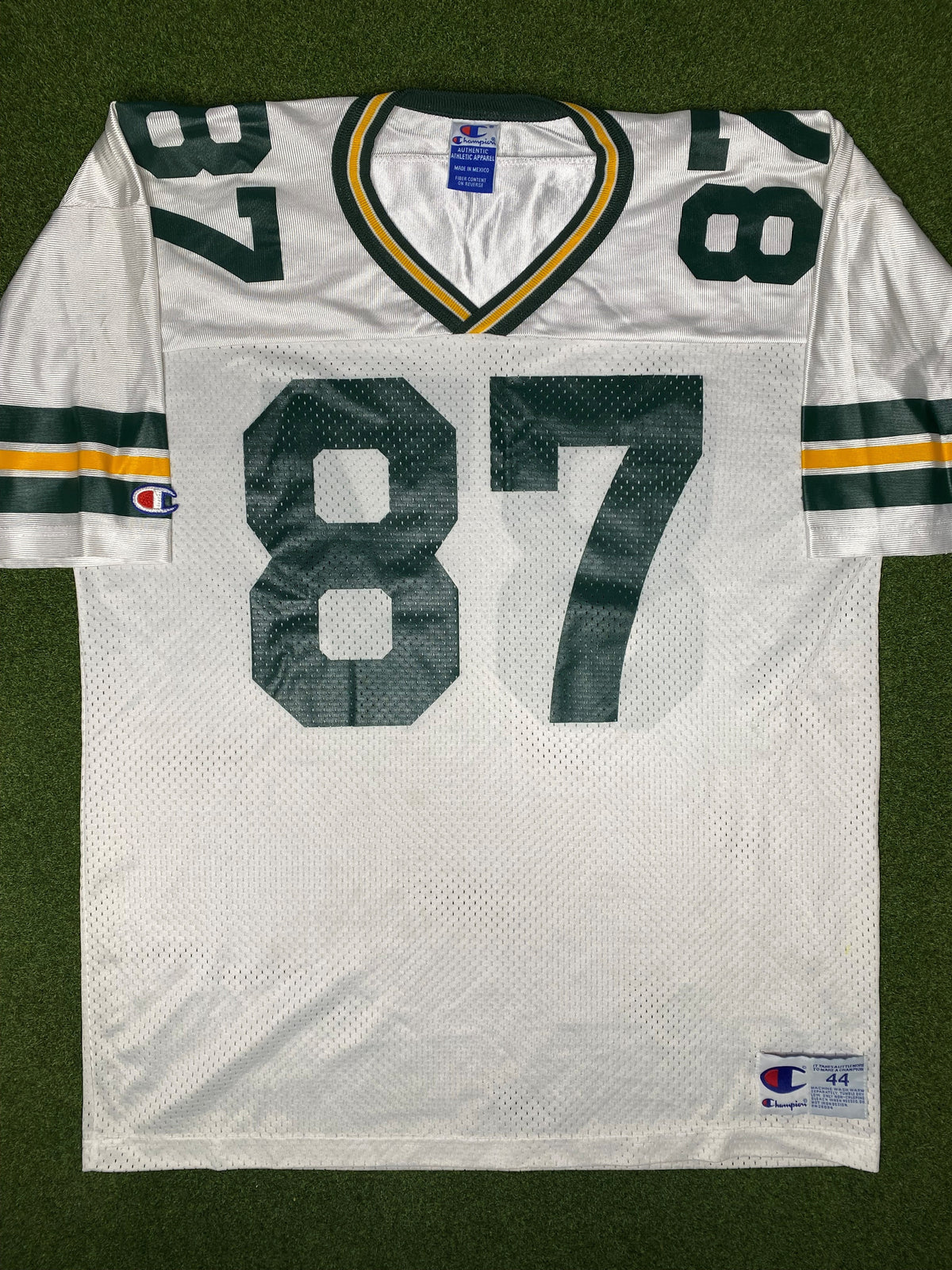 1992-1998 绿湾包装工队 – 罗伯特·布鲁克斯 #87 – 复古NFL球衣 (44)