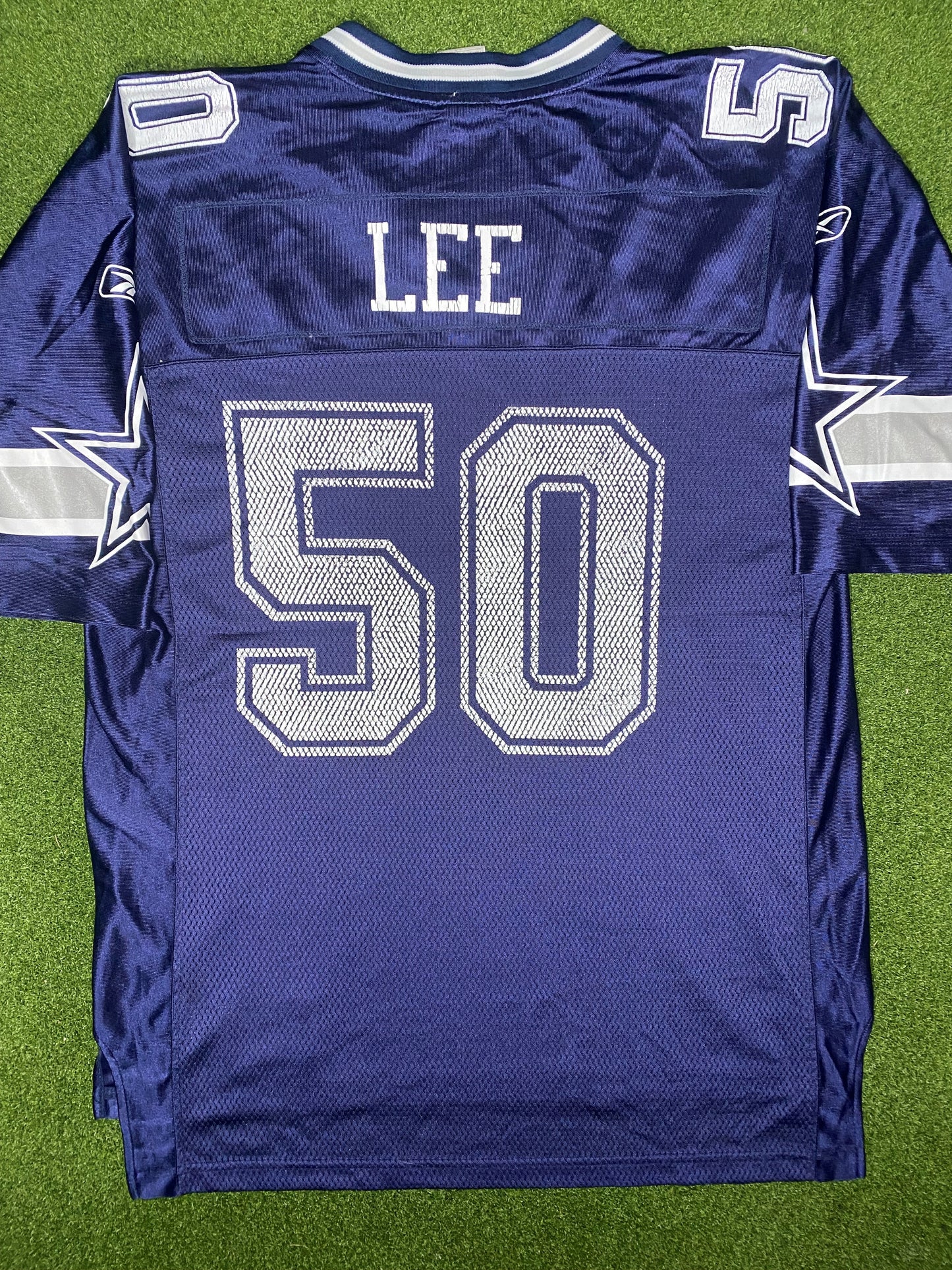 2010-2012 达拉斯牛仔队 - 肖恩·李 #50 - 复古款 NFL 球衣(大码)