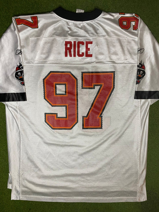 2002-2006 Tampa Bay Buccaneers - Simeon Rice #97 - Reebok - Vintage NFL Jersey (XL) - Gametime Vintage