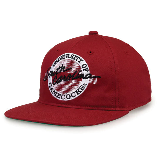 South Carolina Gamecocks Retro Circle Snapback Hat