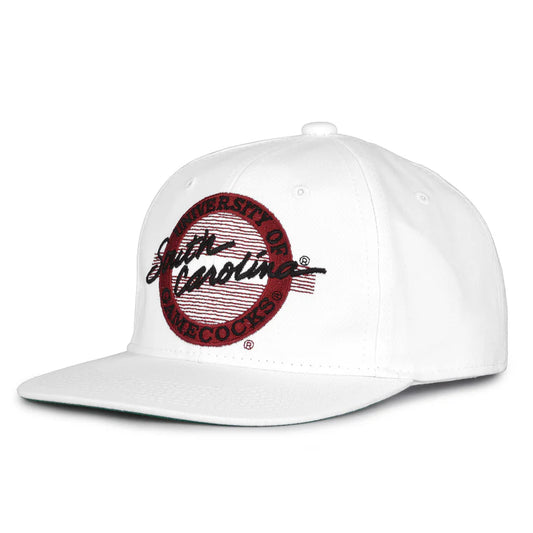 South Carolina Gamecocks Retro Circle Snapback Hat