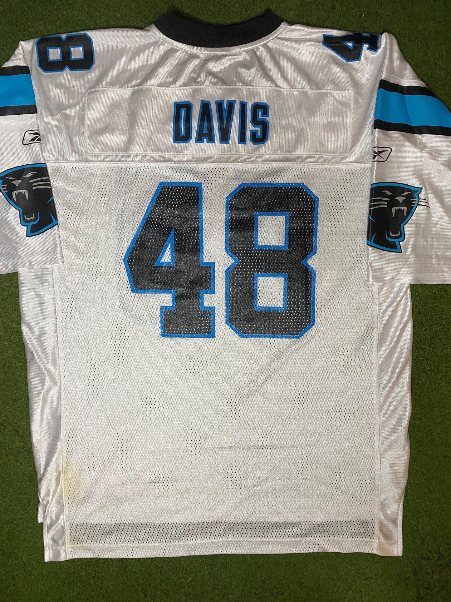 2003-2005 Carolina Panthers - Stephen Davis #48 - Vintage NFL Jersey (XL) - Gametime Vintage