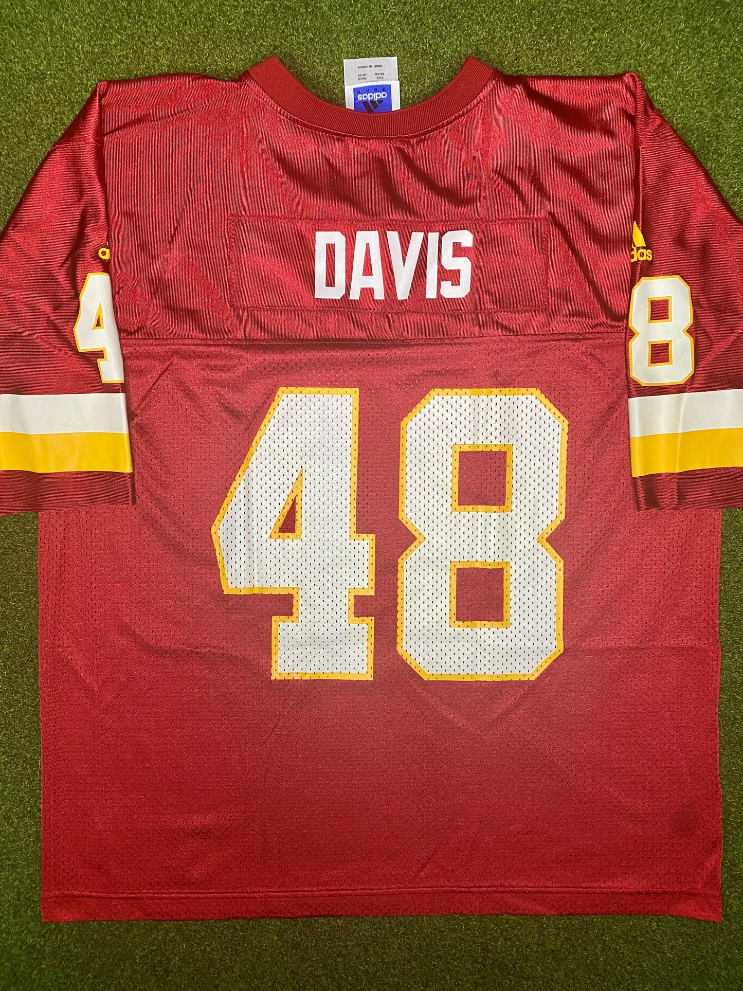 1996-2001 Washington Redskins - Stephen Davis #48 - Jersey NFL Vintage (Joven XL)