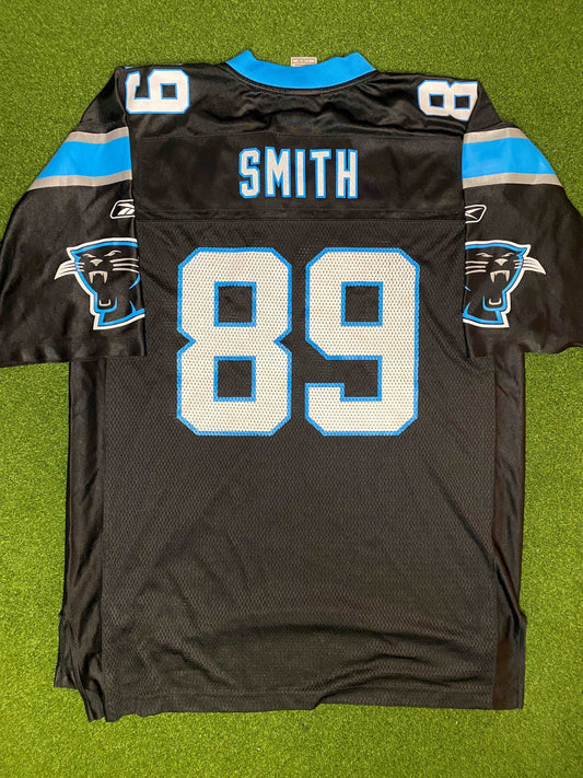 00s Carolina Panthers - Steve Smith #89 - Reebok - Vintage NFL Jersey (Large) - Gametime Vintage