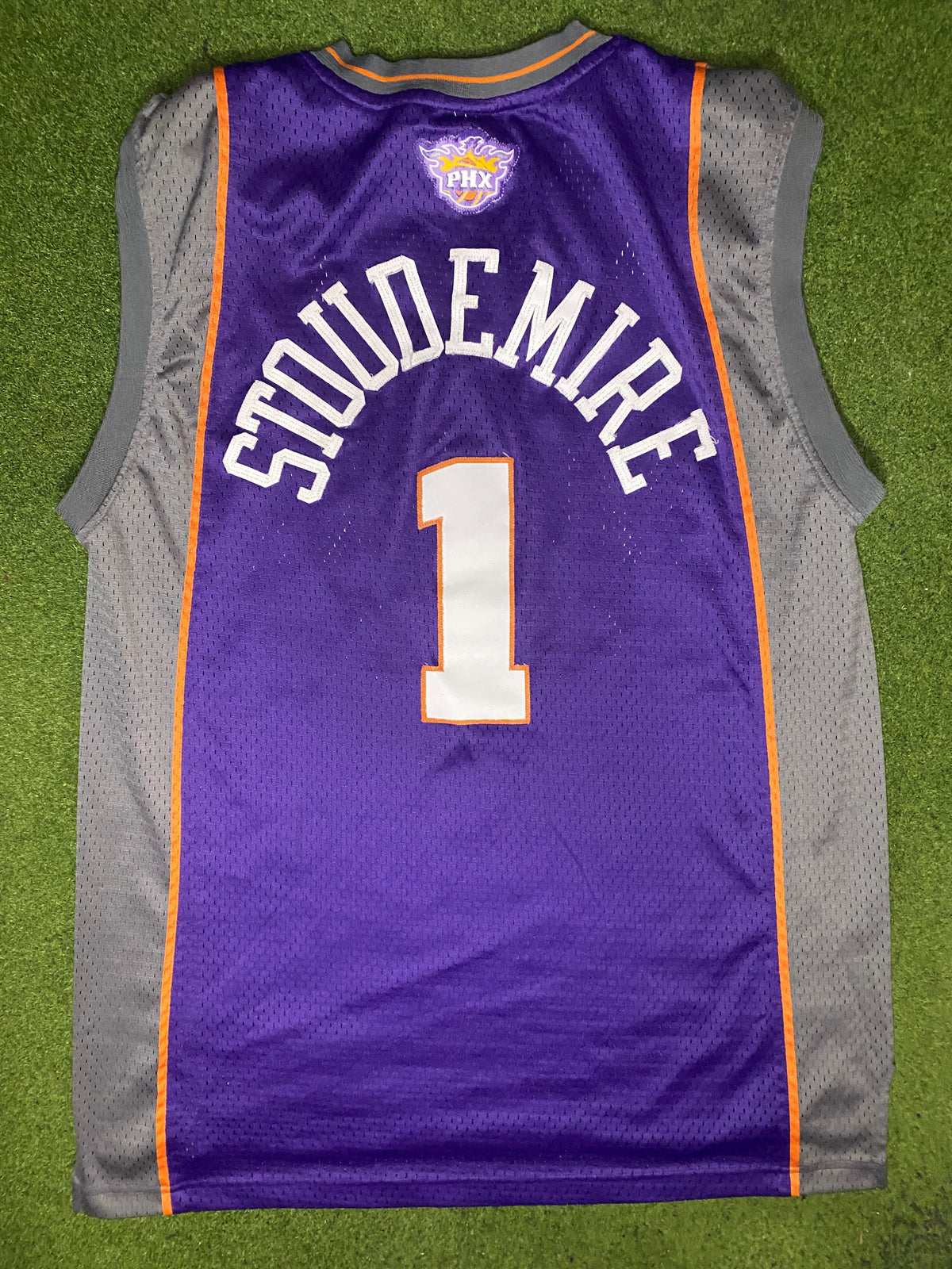 2006-2010 Phoenix Suns - Amar'e Stoudemire #1 - Stitched - Vintage NBA Jersey (Large) - Gametime Vintage
