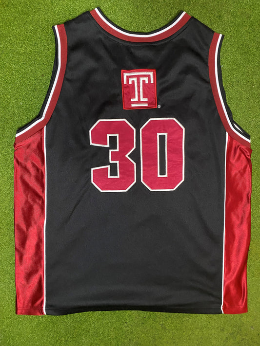 00s Temple Owls - Vintage College Basketball Jersey (2XL) - Gametime Vintage